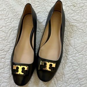 Tory Burch Black Gigi Ballet Flats